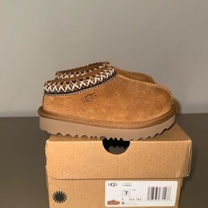 UGG Toddler Brown Slippers